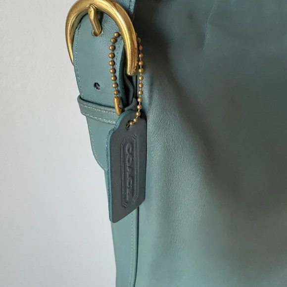 Vintage Coach Bleecker Bucket 4153 Ocean HTF 1996 - Picture 3 of 8